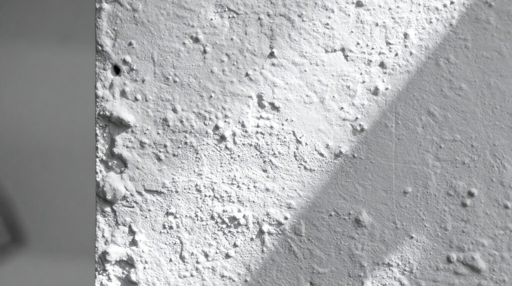 Rendered Wall Edge Up Close